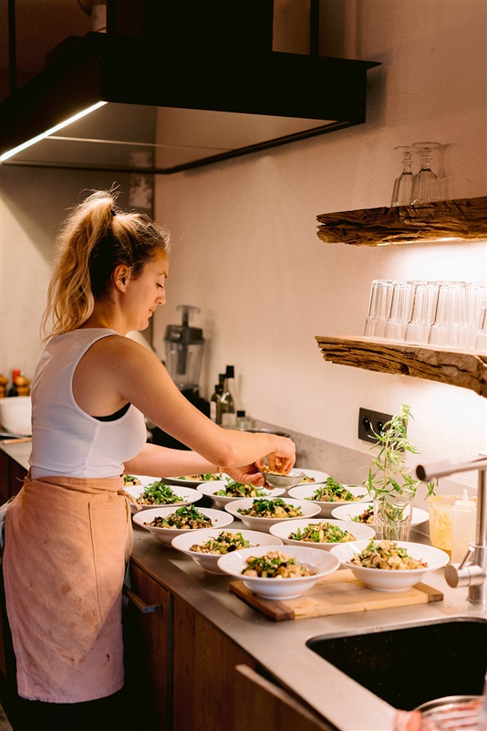 Cheffe sur retraite de yoga Provence